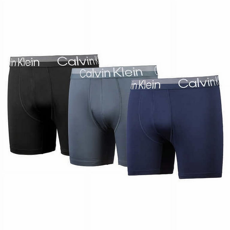 Microfiber Boxer Brief Navy Calvin Klein Boxers Calvin Klein Men's