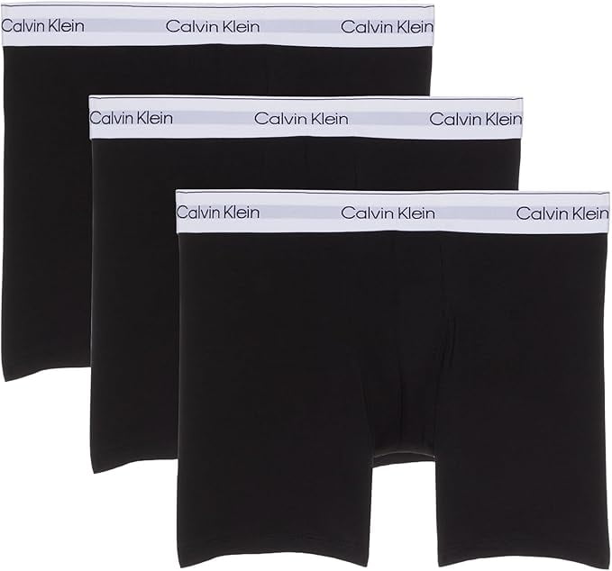 Men's Modern Cotton Stretch Boxer Brief 3-Pack