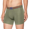 thumbnail image 1 of Calvin Klein Men's Monogram Cotton Boxer Briefs, Beetle \ Shilo Blue Patch,S - US, 1 of 2