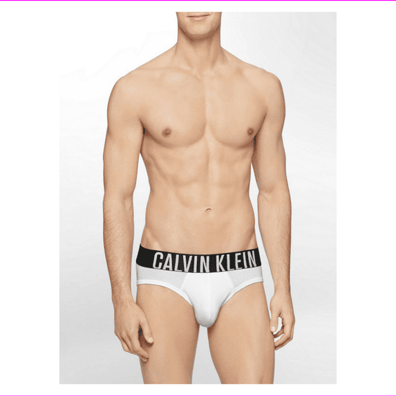 Calvin Klein Men's NB1040-100 Intense Power Cotton Hip Brief White XL