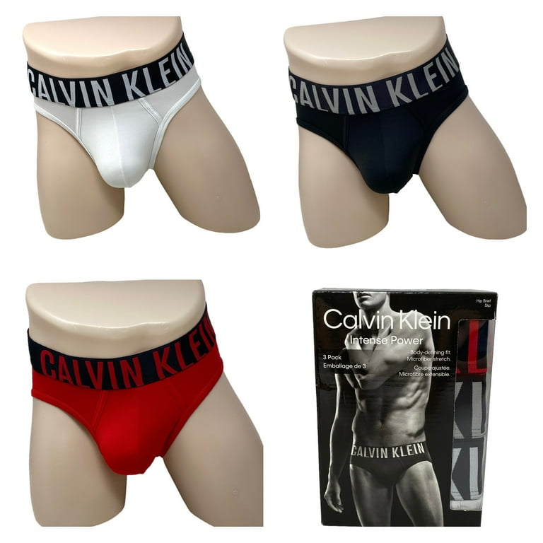 Calvin Klein 3 Pack Modern Microfiber Hip Brief Underwear