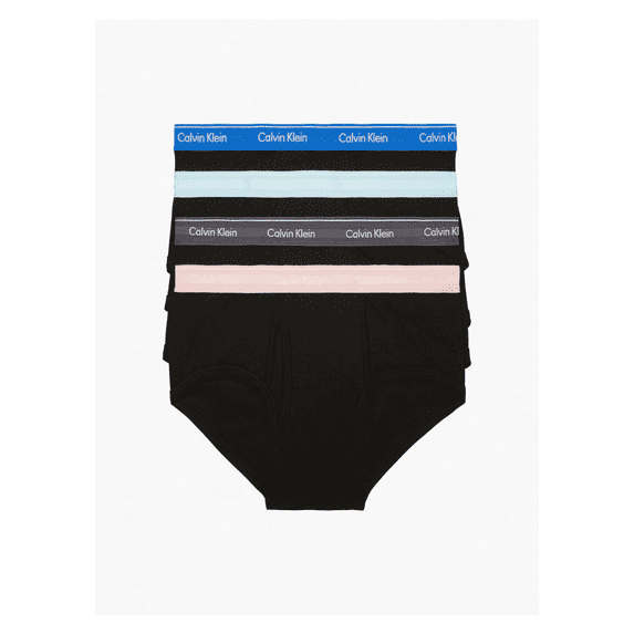 Calvin Klein Men's NB4000-913 Cotton Classics Multipack Briefs, Black Body S