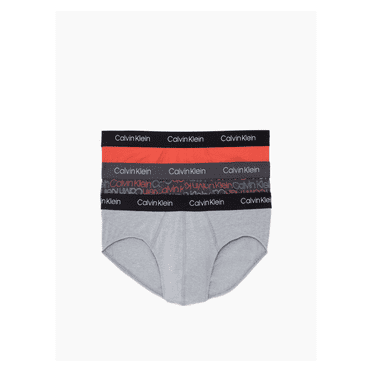 Calvin Klein Men's NP2166O-910  Cotton Stretch 3-Pack Hip Brief Size XL