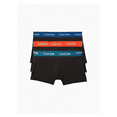 thumbnail image 1 of Calvin Klein Men's NU2664064 Cotton Stretch 3-Pack Low Rise Trunk Black Size S, 1 of 1