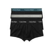 Men's NU2664891 Cotton Stretch Trunks 3-Pack Black Size XL