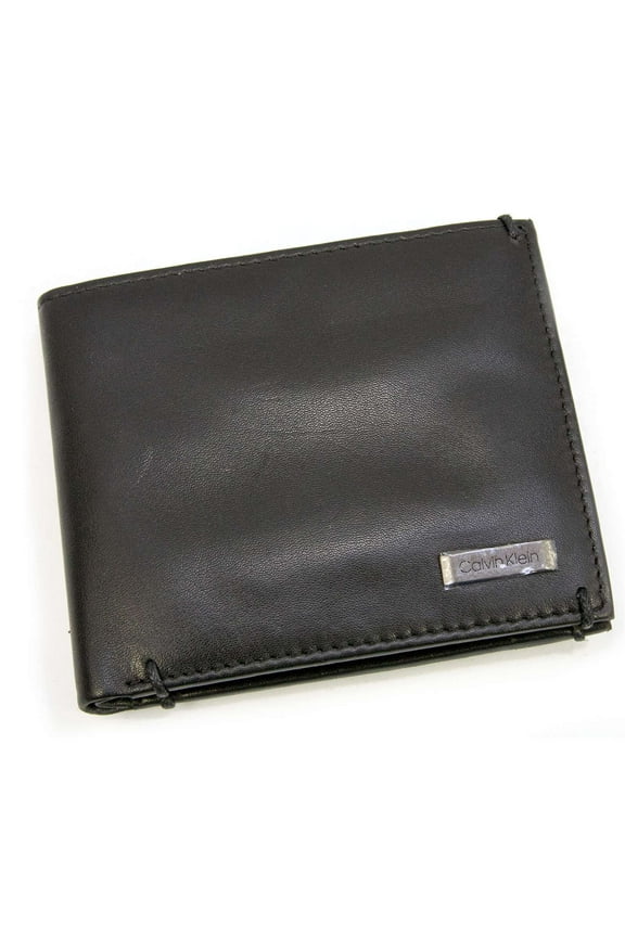 Men's Passcase Bi-Fold Coin Holder, Black,OS - US