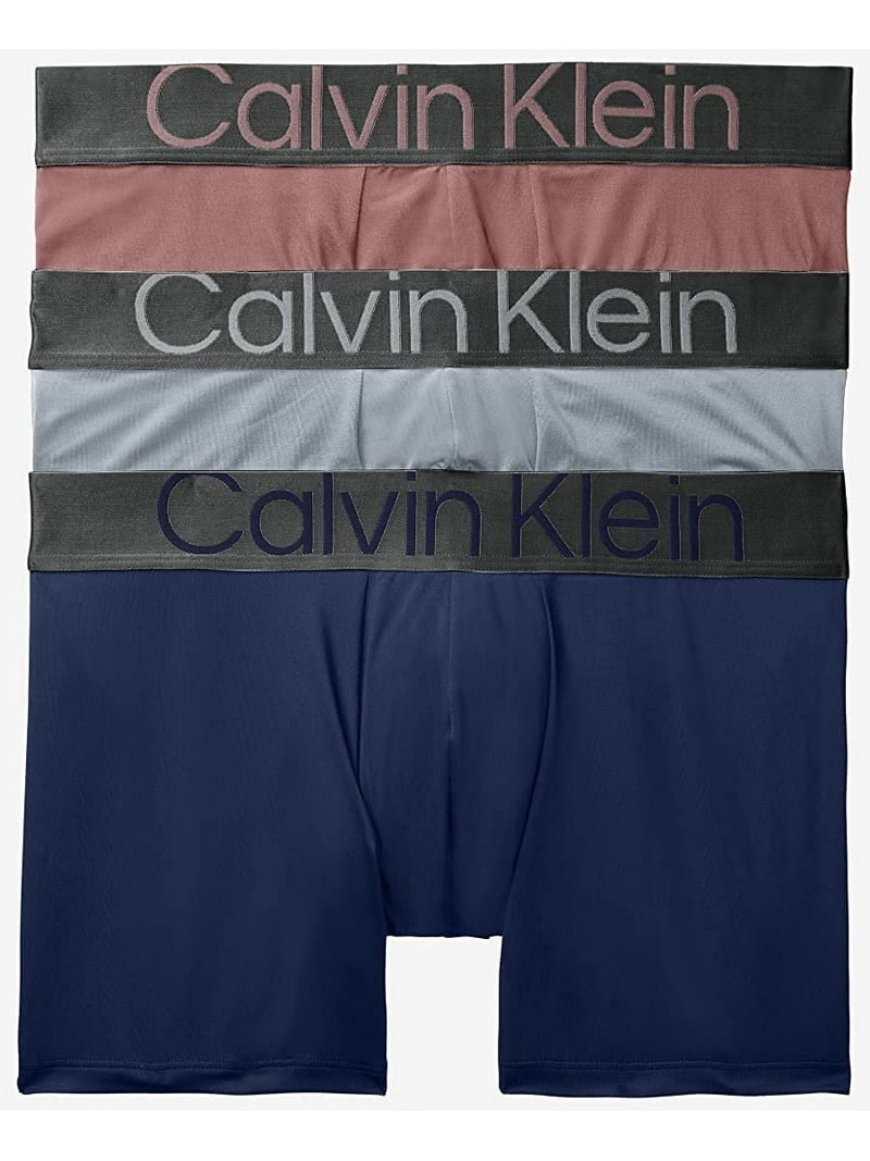 CK   カルバンクライン CK4347SA 201 Calvin Klein Men's Reconsidered Steel Micro 3-Pack Boxer Brief