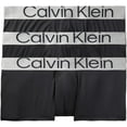 thumbnail image 1 of Calvin Klein Men's Reconsidered Steel Micro 3-Pack Trunk, 3 Black, M, 1 of 5