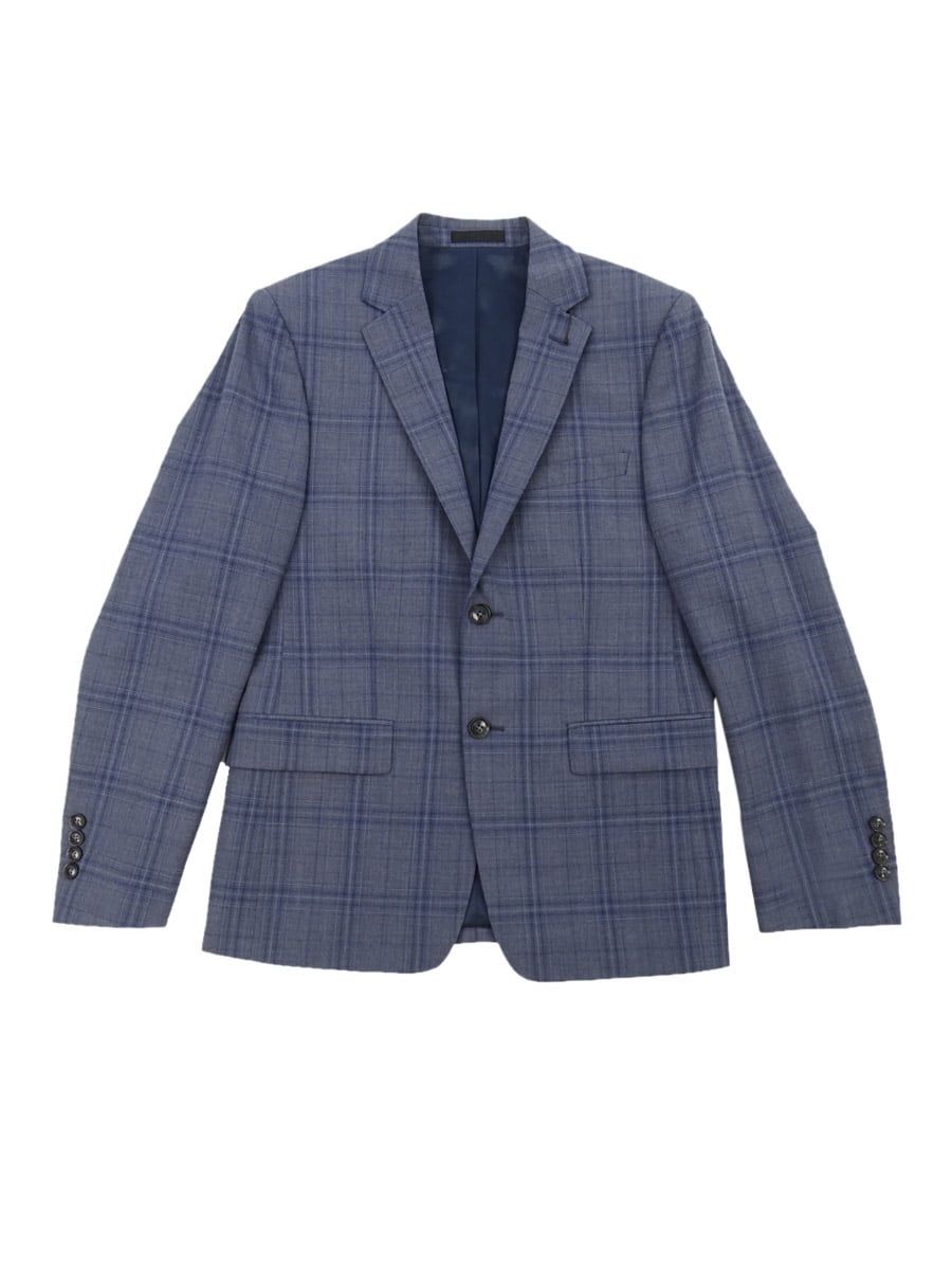 Calvin Klein Men's Skinny-Fit Infinite Stretch Suit Jacket (42S, Blue)