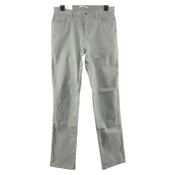 Calvin Klein Men's Slim Fit Authentic 5 Pocket Pants, Light Pistachio 31Wx32L