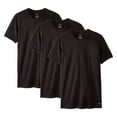 thumbnail image 1 of Calvin Klein Men's Slim Fit Cotton Crew Neck 3 Pack Short Sleeve T Shirt, 1 of 2