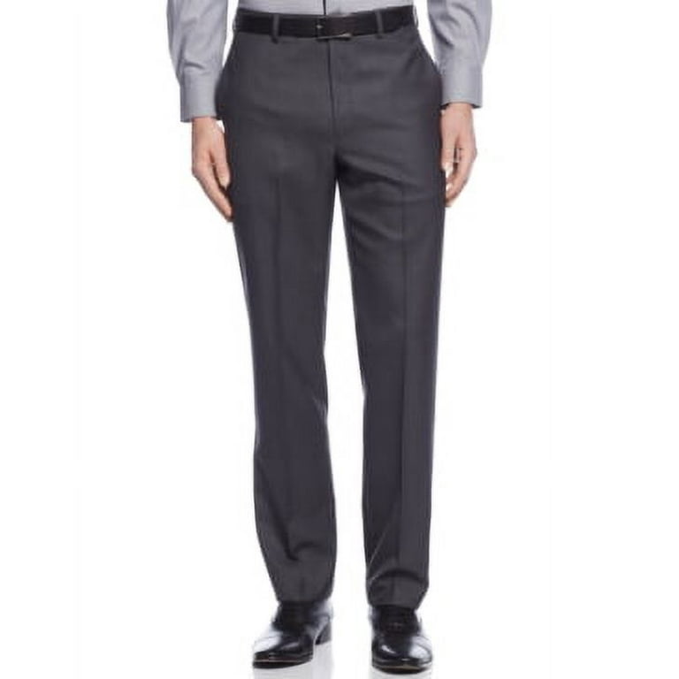 Calvin Klein Men's Slim-Fit Dress Pants, gray, Size 32W X 30L