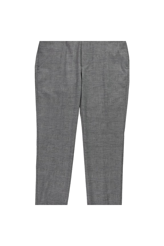 Mens Jerome Glen Plaid Dress Pants Slacks, Grey, 32W x 32L