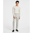 thumbnail image 1 of Calvin Klein Men's Slim-Fit Plaid Dress Pants Beige 33 x 30, 1 of 6