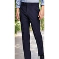 thumbnail image 1 of Calvin Klein Mens Slim fit Dress Pants 40 / 32 Navy Blue Solid Stretch Wool, 1 of 5