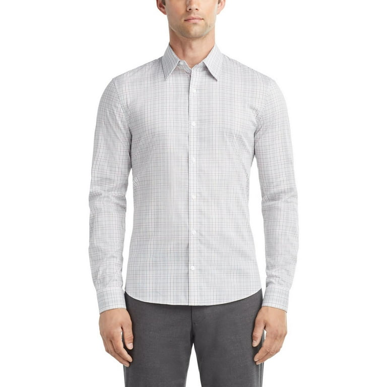 Calvin klein white button down hotsell