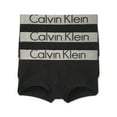 thumbnail image 1 of Calvin Klein Men's Steel Micro Low Rise Trunk - 3 Pack, Black, Large, 1 of 4