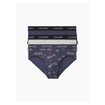 thumbnail image 1 of Calvin Klein Men's Stretch 3-Pack Hip Brief Navy/Gray L, 1 of 3