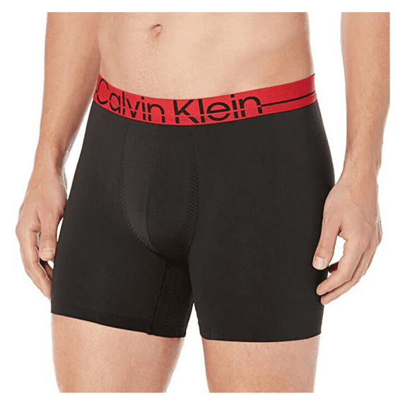 Calvin Klein Men's Techno Minimal Micro Boxer Brief, Black, Large