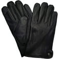 thumbnail image 1 of Calvin Klein Men's Touchscreen Leather Gloves, Black Ink, Large, 1 of 1