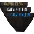 thumbnail image 1 of Calvin Klein Men's Underwear 3Pack Intense Power Cotton Hip Brief Black Multi XL, 1 of 2