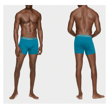 Calvin Klein Men's Underwear Air FX Micro Hip Brief, Teal topaz gemstone, Medium