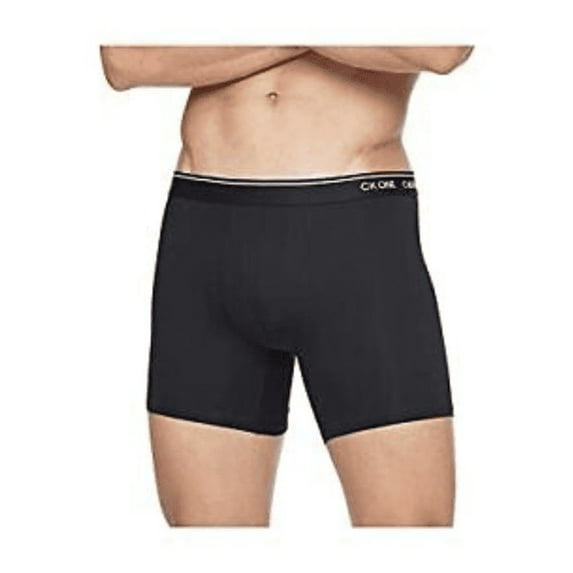 Calvin Klein Men's Underwear CK One Micro Boxer Briefs, Black, L