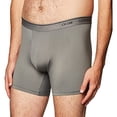 thumbnail image 1 of Calvin Klein Men's Underwear CK One Micro Boxer Briefs, Grey Sky, S, 1 of 5