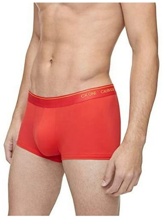 Calvin Klein CK One men red dot print micro hip brief underwear size S