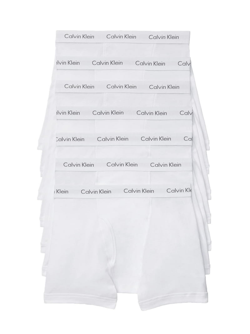 (取寄) カルバンクライン アンダーウェア メンズ コットン クラシックス マルチパック ボクサー ブリーフ   Underwear men Cotton Classics Multipack Boxer Brief White Calvin Klein Men's Modern Cotton Classics 7-Pack Boxer Brief