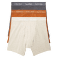 thumbnail image 1 of Calvin Klein Men's Underwear Cotton Stretch 3- Pack Boxer Brief, Multicolor, XL, 1 of 2