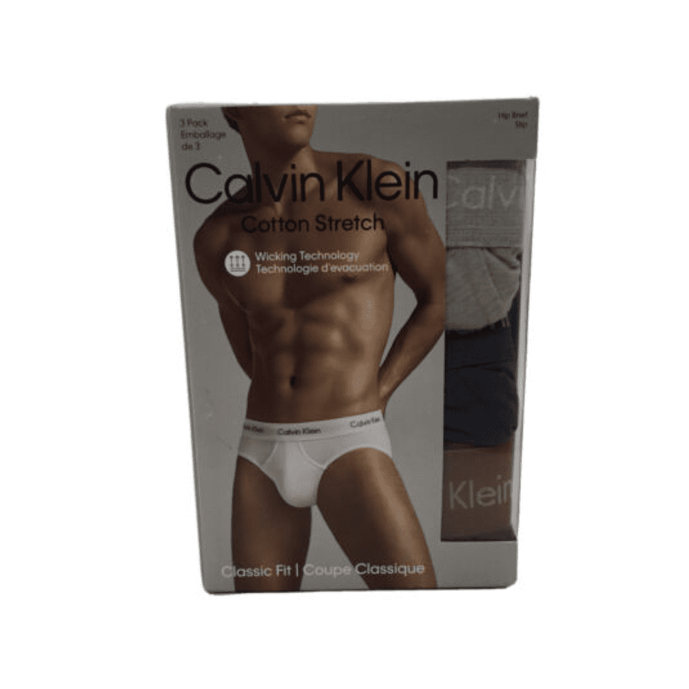 Calvin Klein - Men's 3-Pack Cotton Stretch Hip Brief main image 0