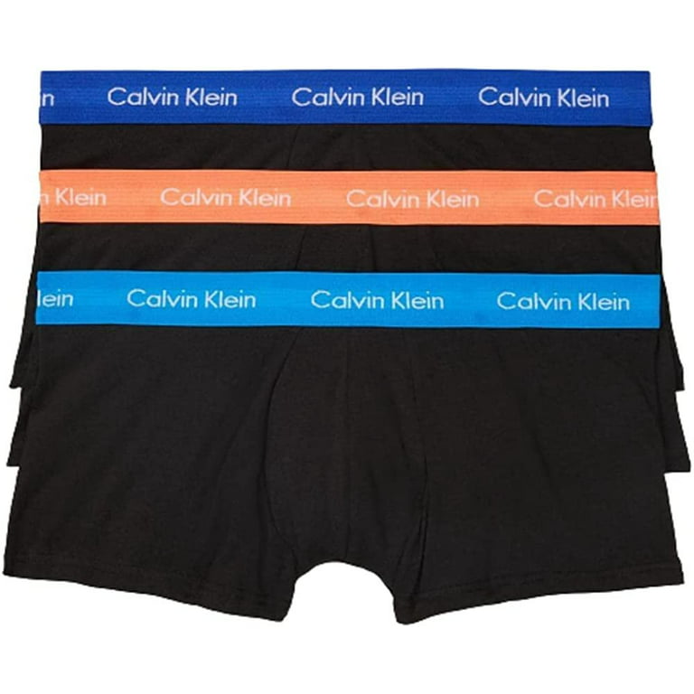 Calvin Klein Trunks 3 Pack in Cotton Stretch