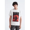 thumbnail image 1 of Calvin Klein Men's White Blur Biker Graphic T-Shirt, 2XL, 1 of 1