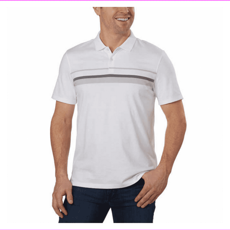 Calvin Klein Men's short sleeve Liquid Touch Polo Shirt XL