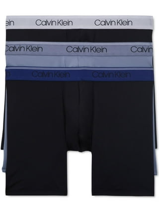 Calvin Klein Men's Athletic Active Boxer Brief, Blue Depths, Small