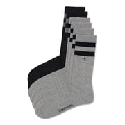 Calvin Klein Mens 3 Pack Comfort Crew Socks