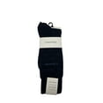 thumbnail image 1 of Calvin Klein Men's 3 Pair Mid Calf Cotton Blend Socks, Navy, 7-12, 1 of 4