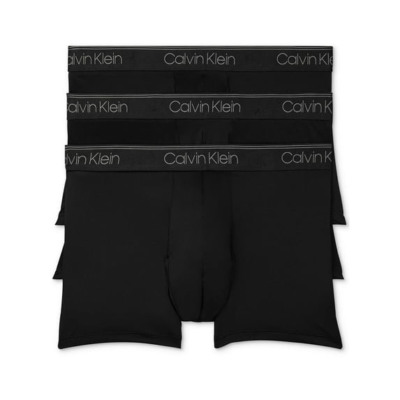 Calvin Klein Mens 3PK Low Rise Trunks