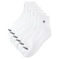 thumbnail image 1 of Calvin Klein Mens 6 Pack Cushioned Quarter Socks, 1 of 1