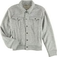 thumbnail image 1 of Calvin Klein Mens Button Jacket, Grey, X-Large (Regular), 1 of 1