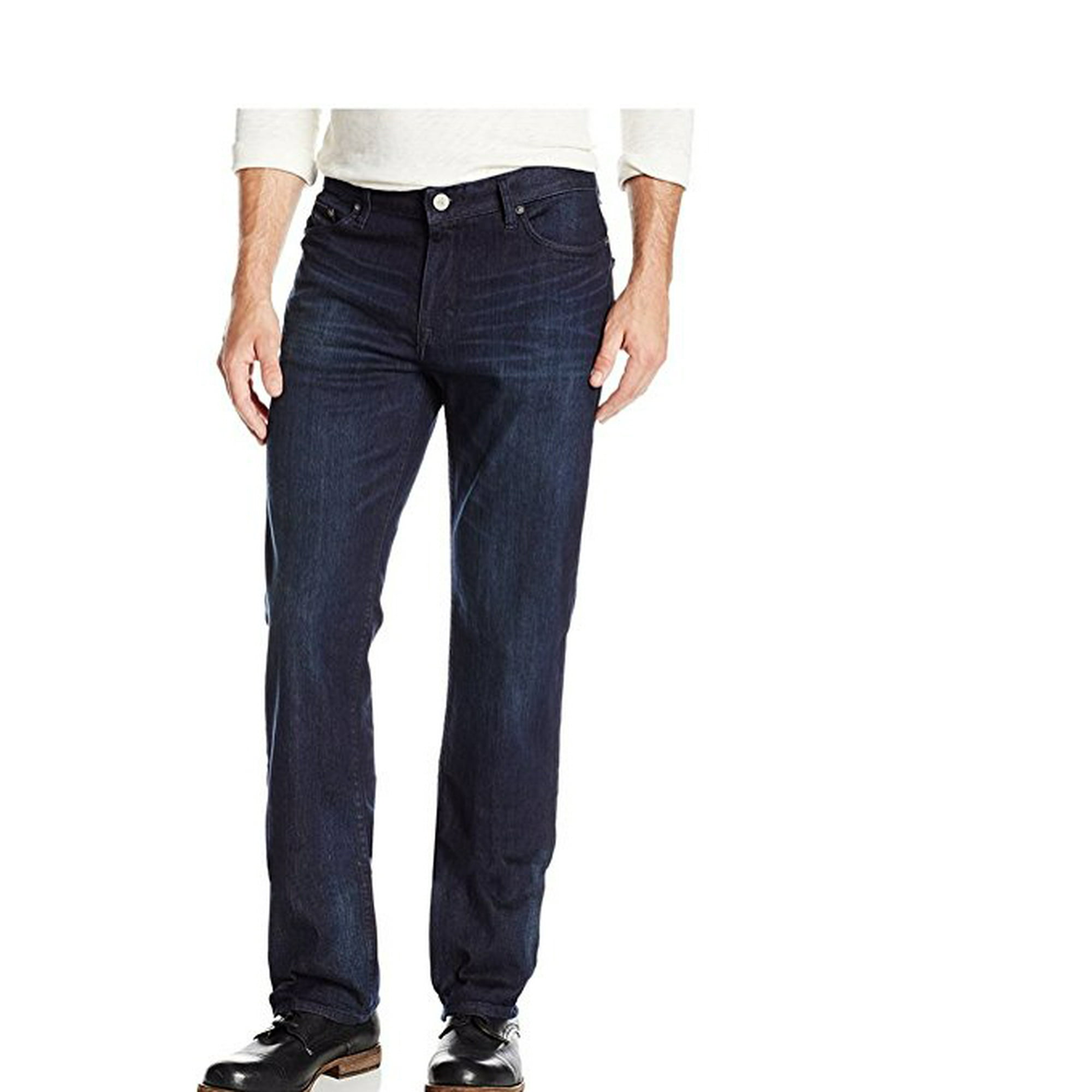 møl Duftende rygrad Calvin Klein Mens Classic Straight Leg Jeans, Osaka Blue, 40x30 - NEW -  Walmart.com