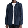 thumbnail image 1 of Calvin Klein Mens Coaches Anorak Jacket, Blue, XX-Large, 1 of 1