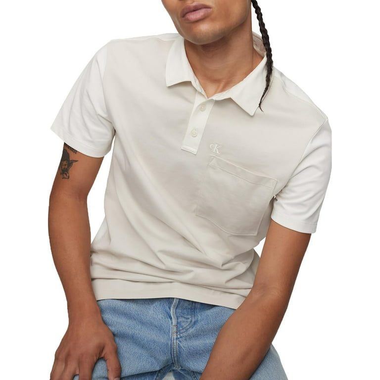 Calvin klein short sleeve polo shirt 2025