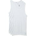thumbnail image 1 of Calvin Klein Mens Cotton Classics Multipack Tanks 3 3 White 5X-Large, Tall, 1 of 7