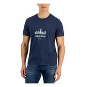 Calvin Klein Mens Cotton Monogram Graphic T-Shirt