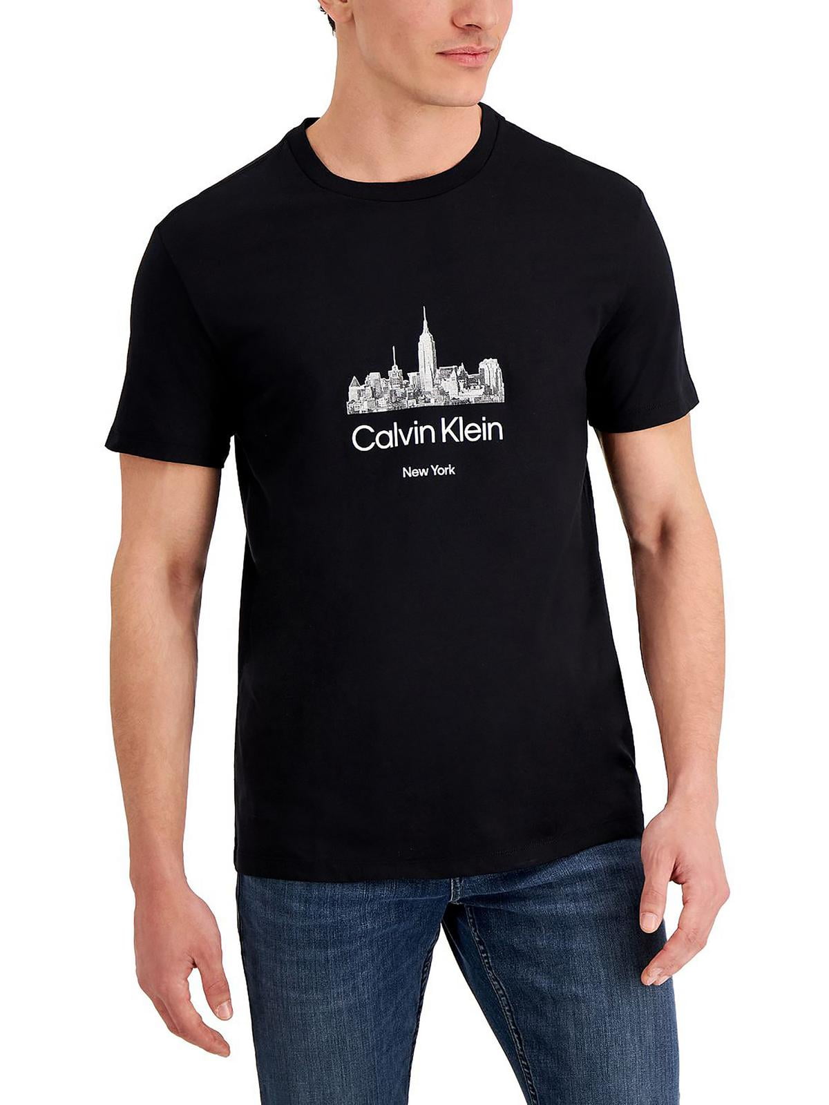 Calvin klein hotsell black shirt mens