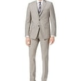 thumbnail image 1 of Calvin Klein Mens Extra Slim Fit Two Button Blazer Jacket, Grey, 43 Regular, 1 of 2