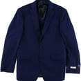 thumbnail image 1 of Calvin Klein Mens Extra Slim-Fit Vested Two Button Blazer Jacket, Blue, 40, 1 of 2