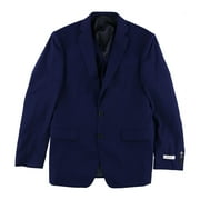 Calvin Klein Mens Extra Slim-Fit Vested Two Button Blazer Jacket, Blue, 40